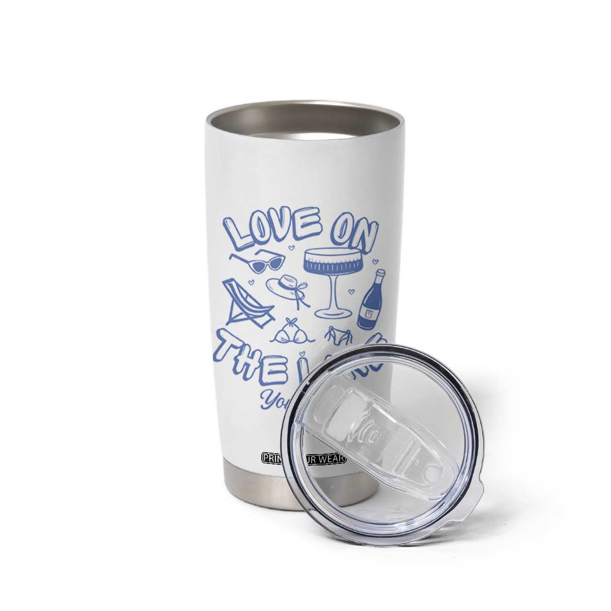 Personalized Love on the Lake Bachelorette Tumbler Cup Custom Text Camp Bach Party TS10 Print Your Wear