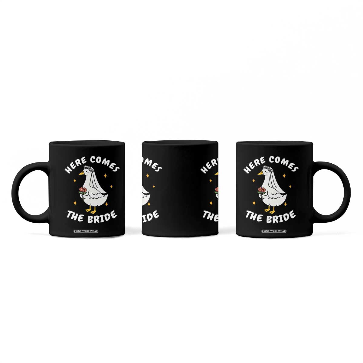 Silly Goose Bride Coffee Mug Funny Goose Lovers TS10 Print Your Wear