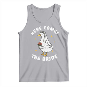 Silly Goose Bride Tank Top Funny Goose Lovers TS10 Athletic Heather Print Your Wear