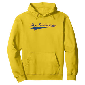Dominican Republic Hoodie Rep Dominicana Vintage Flag Baseball Script TS10 Daisy Print Your Wear