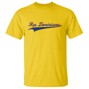 Dominican Republic T Shirt Rep Dominicana Vintage Flag Baseball Script TS10 Daisy Print Your Wear