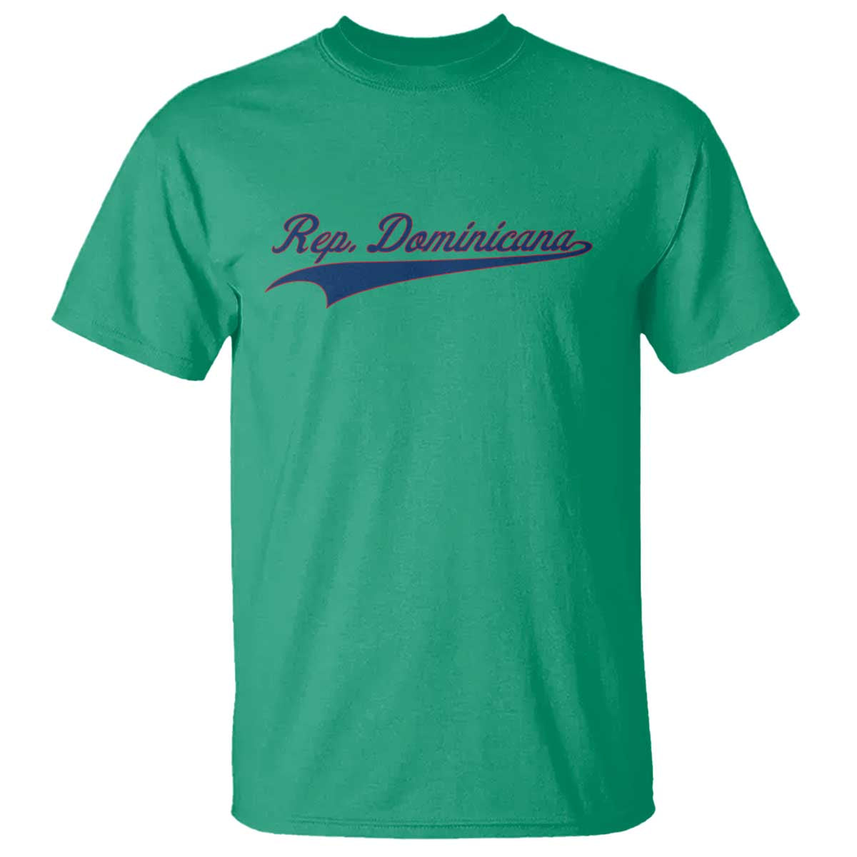 Dominican Republic T Shirt Rep Dominicana Vintage Flag Baseball Script TS10 Irish Green Print Your Wear