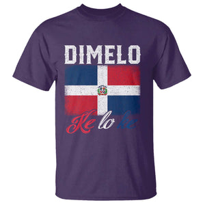 Dimelo Ke Lo Ke Dominican Republic Flag T Shirt TS10 Purple Print Your Wear