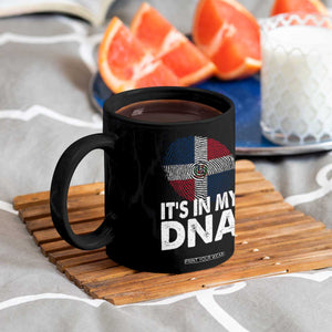 It's in My DNA Dominican Flag Coffee Mug TS10 Print Your Wear