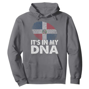 It's in My DNA Dominican Flag Hoodie TS10 Charcoal Print Your Wear