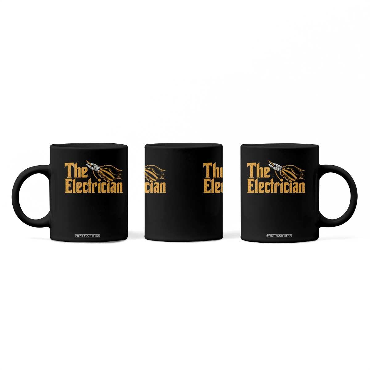 The Electrician Coffee Mug Vintage Wire Stripper Pliers Graphic TS10 Print Your Wear
