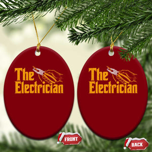 The Electrician Ceramic Ornament Vintage Wire Stripper Pliers Graphic TS10 Print Your Wear