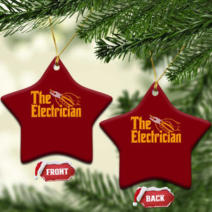 The Electrician Ceramic Ornament Vintage Wire Stripper Pliers Graphic TS10 Print Your Wear