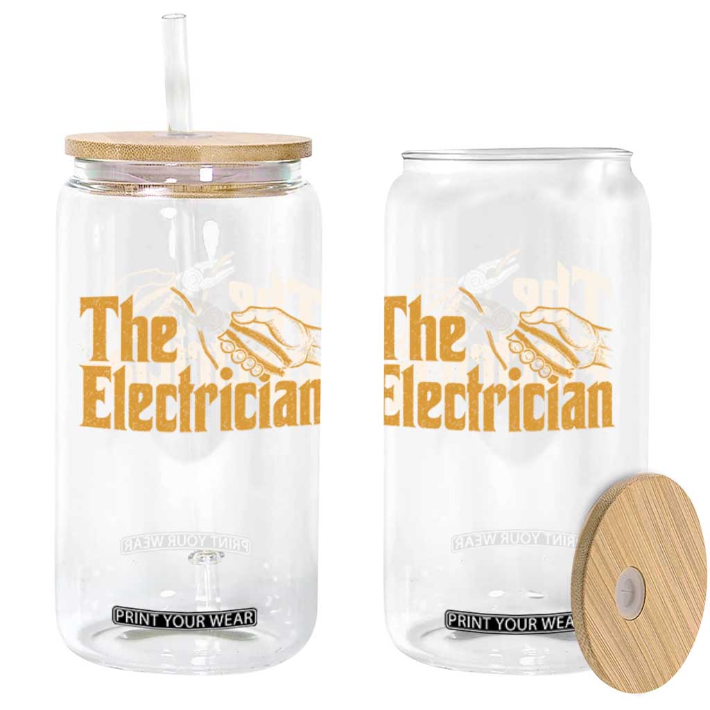 The Electrician Glass Can Vintage Wire Stripper Pliers Graphic TS10 Print Your Wear