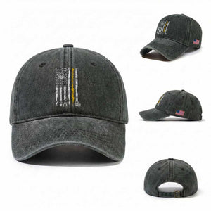 Electrician US Flag Washed Cotton Baseball Cap Tools for Electricians Skull Lightning Graphic TS10 Washed Cap Universal Fit Dark Green Print Your Wear
