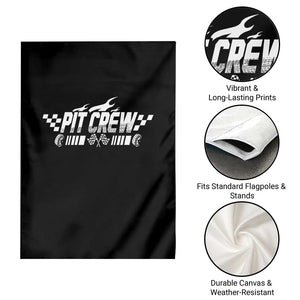 Pit Crew Garden Flag Race Car Family Racing Birthday Hosting Parties TS10 Print Your Wear
