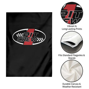 Pit Crew Garden Flag Race Car Racing Birthday Hosting Parties TS10 Print Your Wear
