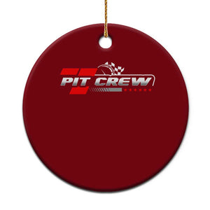 Pit Crew Ceramic Ornament Family Racing Birthday Race Car TS10 1pc Red Print Your Wear