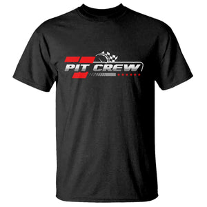 Pit Crew T Shirt Family Racing Birthday Race Car TS10 Black Print Your Wear