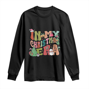 In My Christmas Era Long Sleeve Shirt Cute Groovy Holiday Xmas TS10 Black Print Your Wear