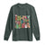 In My Christmas Era Long Sleeve Shirt Cute Groovy Holiday Xmas TS10 Dark Forest Green Print Your Wear