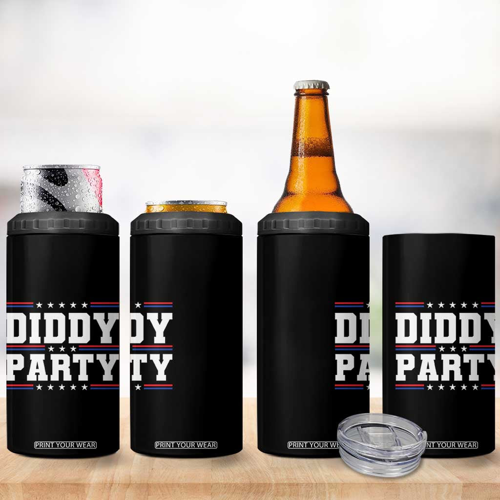 Diddy Party 4 in 1 Can Cooler Tumbler Funny Offensive Humorous Saying TS10 Print Your Wear