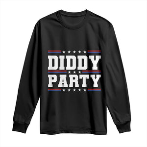 Diddy Party Long Sleeve Shirt Funny Offensive Humorous Saying TS10 Black Print Your Wear