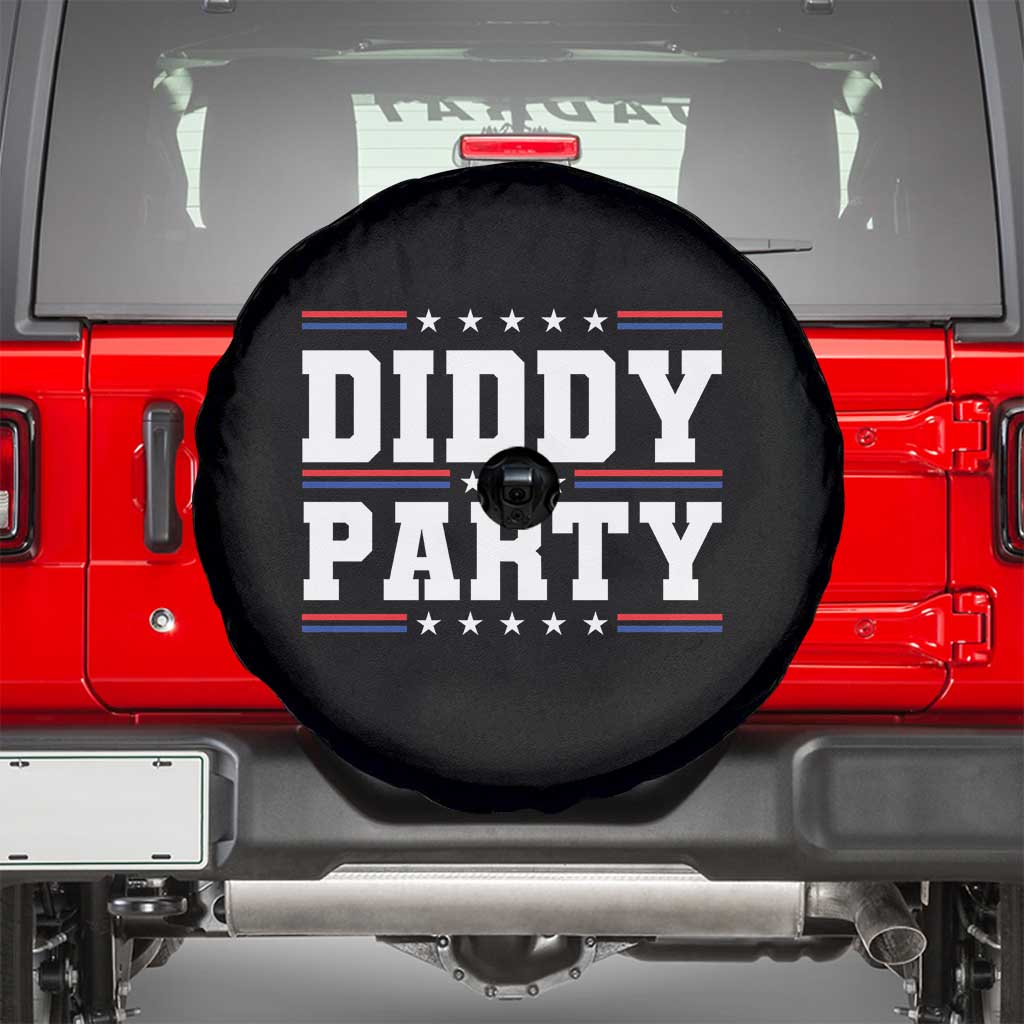 Diddy Party Spare Tire Cover Funny Offensive Humorous Saying TS10 Black Print Your Wear