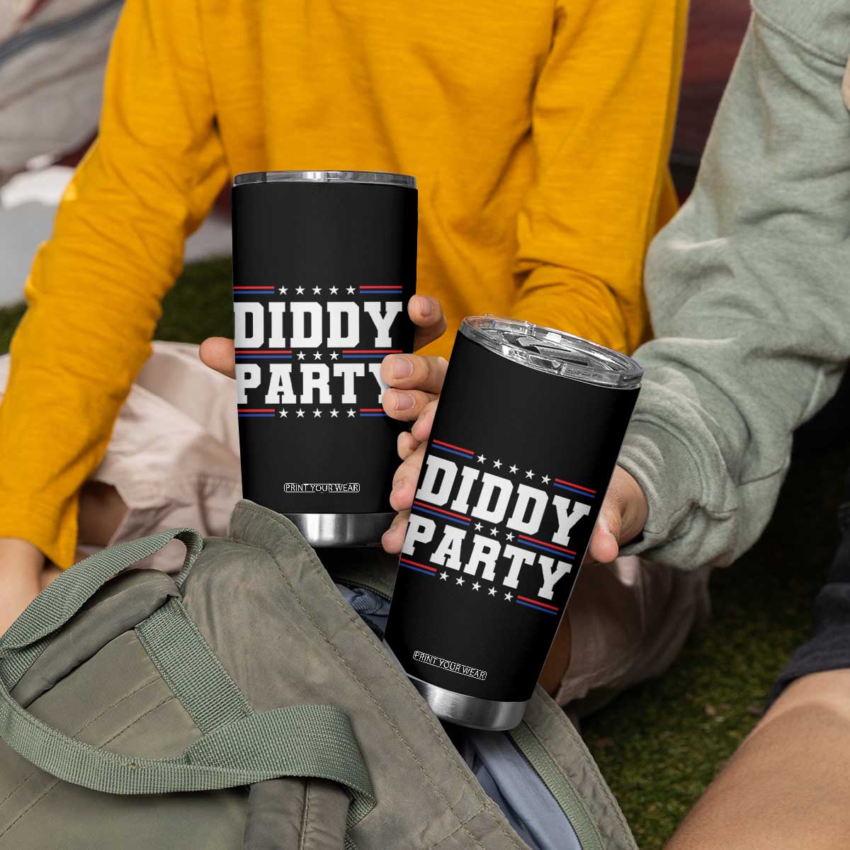 Diddy Party Tumbler Cup Funny Offensive Humorous Saying TS10 Print Your Wear