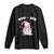 Bougie Snowman Long Sleeve Shirt Pink Christmas Xmas Gifts TS10 Black Print Your Wear