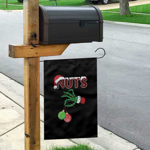 Funny Couples Christmas Garden Flag Chest And Nuts Matching Holiday Skeleton Hand TS10 Print Your Wear