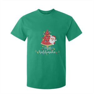 Mele Kalikimaka Hawaiian Christmas Santa T Shirt For Kid Watermelon Summer Tree Tropical Xmas TS10 Irish Green Print Your Wear