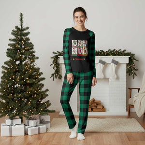 Religious Plaid Pajama Set God Says I Am Xmas Christian Bible TS10 Green Plaid Print Your Wear