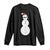 Funny Angry Snowman Long Sleeve Shirt Gangster Snowmen Rap Hip Hop TS10 Black Print Your Wear