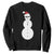 Funny Angry Snowman Sweatshirt Gangster Snowmen Rap Hip Hop TS10 Black Print Your Wear