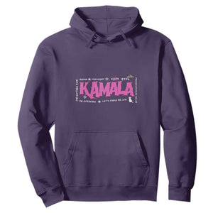 Kamala Harris 47th US President America 2024 Election Hoodie I'm Speaking TS10 Purple Print Your Wear