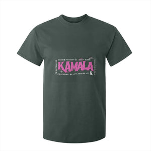 Kamala Harris 47th US President America 2024 Election T Shirt For Kid I'm Speaking TS10 Dark Forest Green Print Your Wear