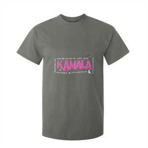 Kamala Harris 47th US President America 2024 Election T Shirt For Kid I'm Speaking TS10 Military Green Print Your Wear