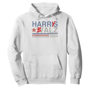 Funny Harris Walz 24 Hoodie Harry Balz 2024 Meme Democratics Vote TS10 White Print Your Wear