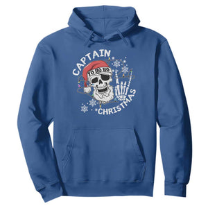 Pirate Christmas Hoodie Skull Skeleton Lights Pirates Caribbean Cruise TS10 Royal Blue Print Your Wear