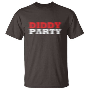 Diddy Party T Shirt Funny Drinking Drinker Alcohol TS10 Dark Chocolate Print Your Wear