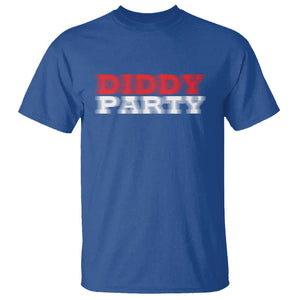 Diddy Party T Shirt Funny Drinking Drinker Alcohol TS10 Royal Blue Print Your Wear