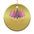 Pink Xmas Trees Christmas Ornament Leopard Christmas Tree Decorations Dcor TS10 Print Your Wear