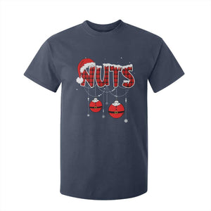 Christmas Couples T Shirt For Kid Chest Nuts Couples Funny Matching Chestnuts TS10 Navy Print Your Wear