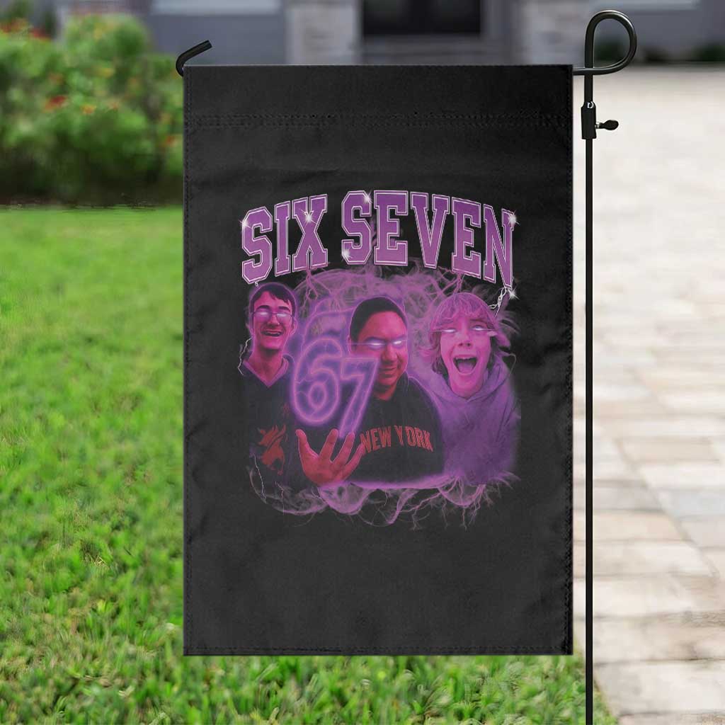 Funny Six Seven 6 7 Meme Garden Flag The Mason 67 Kid Bootleg Gen Alpha Slang TS10 Print Your Wear