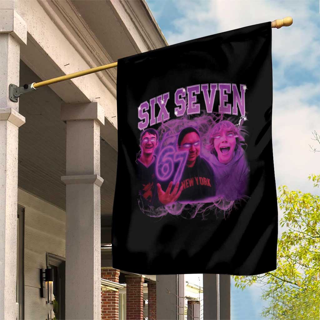 Funny Six Seven 6 7 Meme Garden Flag The Mason 67 Kid Bootleg Gen Alpha Slang TS10 Print Your Wear
