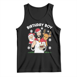 Birthday Boy Jesus Christmas Tank Top Christian Xmas TS10 Black Print Your Wear