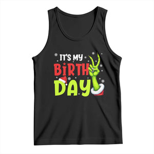 It's My Birthday Christmas Tank Top Funny Bday Xmas TS10 Black Print Your Wear