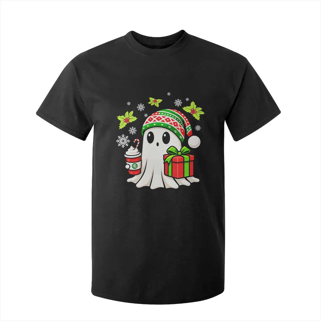 Ghost Santa Christmas T Shirt For Kid Holiday Xmas Halloween TS10 Black Print Your Wear