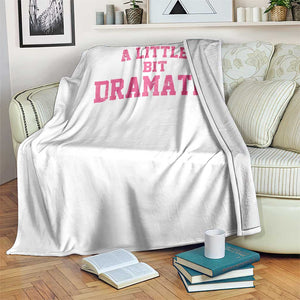 A Little Bit Dramatic Throw Blanket Funny Regina Costume TS10 Print Your Wear