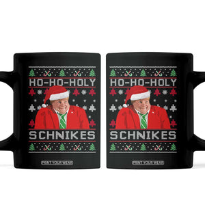 Funny Ugly Christmas Coffee Mug Chris Holy Schnikes Farley TS10 Black Print Your Wear