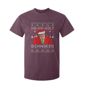 Funny Ugly Christmas T Shirt For Kid Chris Holy Schnikes Farley TS10 Maroon Print Your Wear