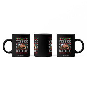 Yippee Ki Yay Coffee Mug Funny 80's Movie Xmas Gift Ugly Christmas TS10 Print Your Wear