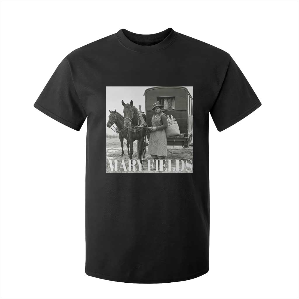 Mary Fields Black History Legend T Shirt For Kid Vintage Western Female Pioneer Wild West Postal Hero Heritage