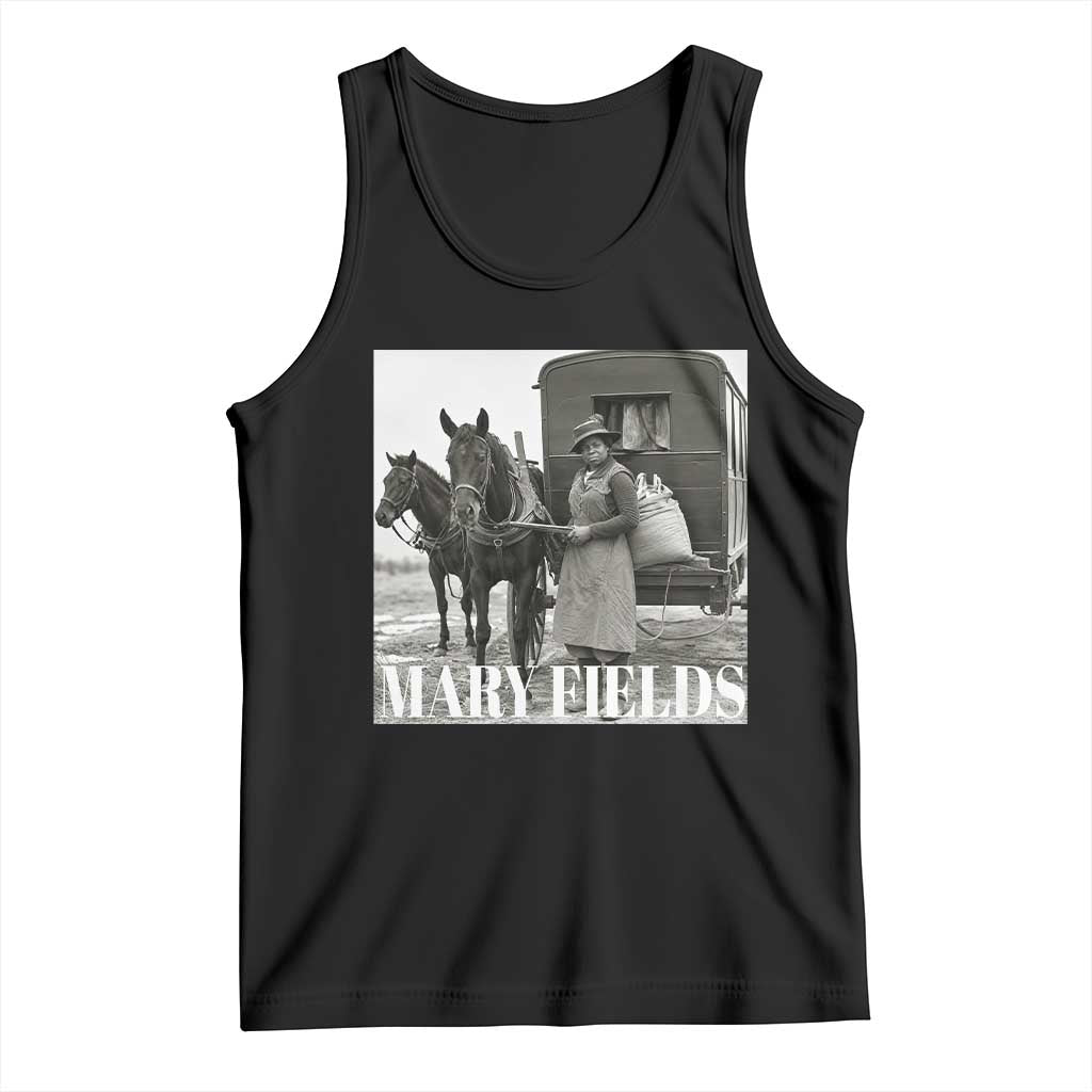 Mary Fields Black History Legend Tank Top Vintage Western Female Pioneer Wild West Postal Hero Heritage